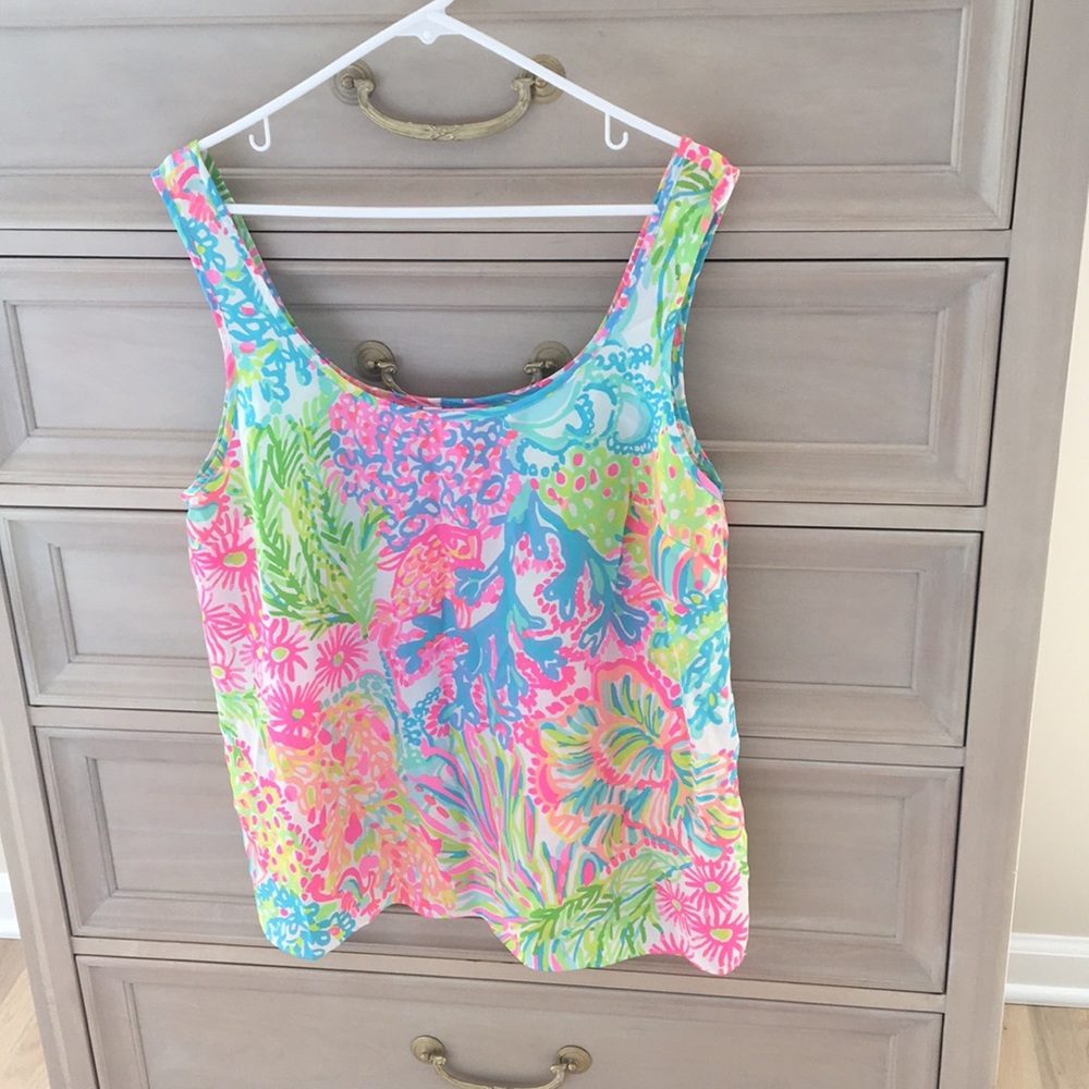 Lilly Pulitzer Silk Tank